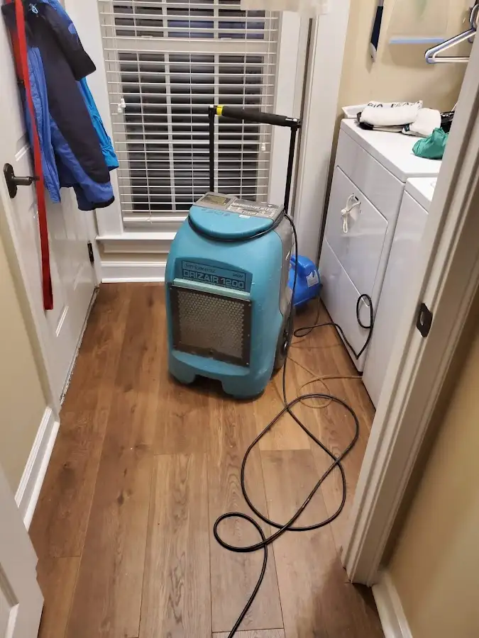 Commercial dehumidifier deployed for Crawl Space Restoration in Delray Beach